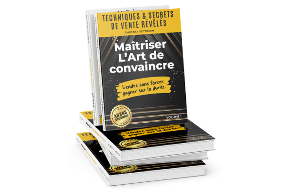 Maquette du livre Maîtriser l’art de convaincre de Christian Kottmann